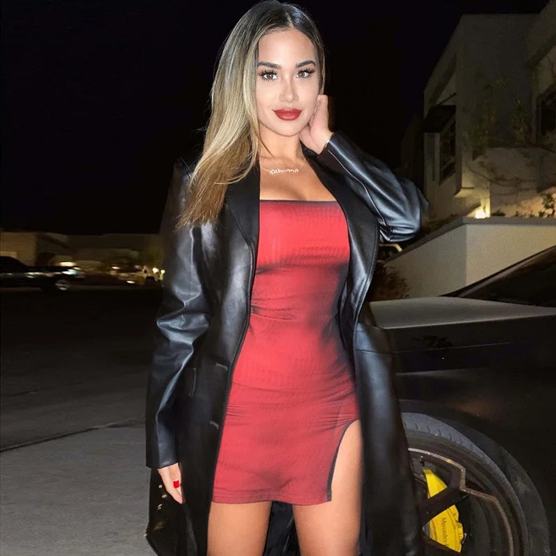 Mesh Halter Bodycon Mini Dress With Double Layer