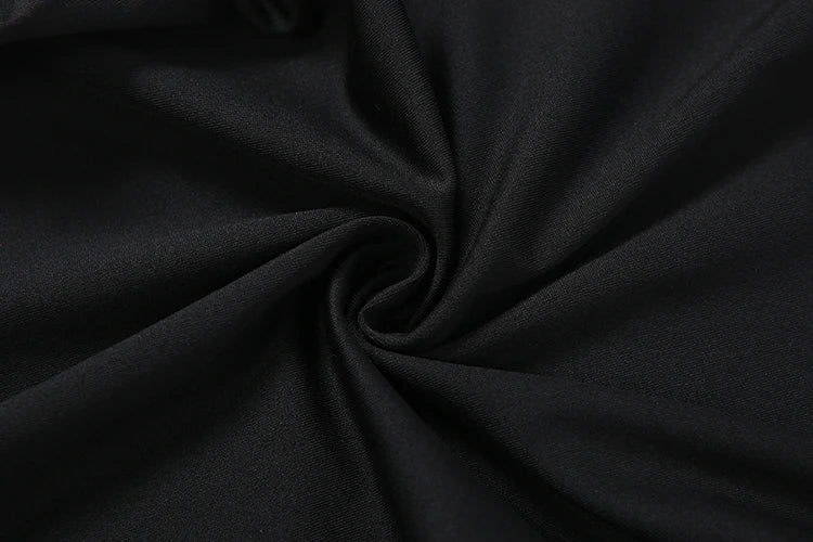 Kliou Sexy Fashion Jumpsuits Woman Deep V-Neck Sleeveless Metal Buckle Ruched Cross Bandage Midnight Prom Party Elegant Overalls